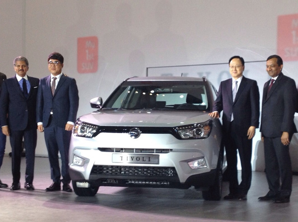 SsangYong Tivoli SUV showcased in Korea